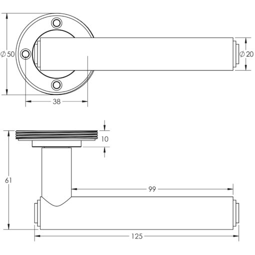 Burlington Richmond Door Handles
