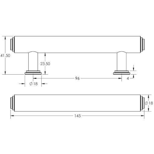 Burlington Belgrave Stepped Cabinet Handles