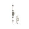 Oval Knob Locking Espagnolette Bolt Or Cremone Bolt - Eb100Pb - Upto 9'