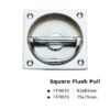 Square Flush Pull -63X63Mm