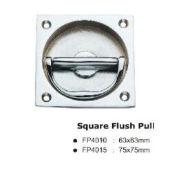 Square Flush Pull -63X63Mm