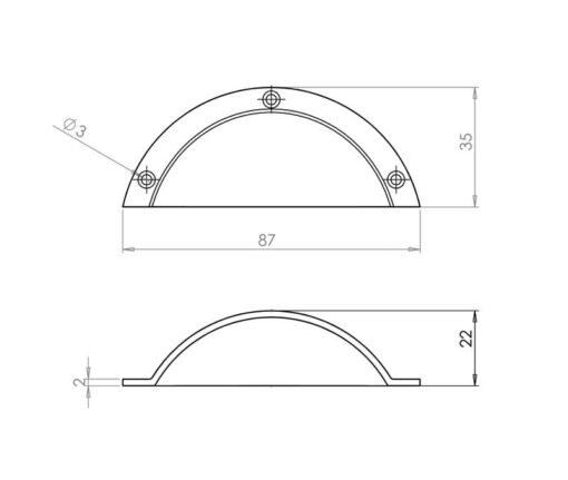 Jedo Drawer Pulls - Image 2