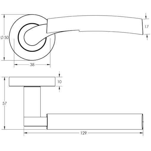 Jedo Capri Door Handles