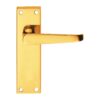 Lever On Back Plate Jovian - Lever Eurofile -150X4Omm