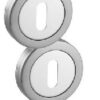 lOmm Standard Round Keyhole Escutcheon