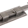 Jedo Collection Valley Forge Straight Fishtail Bolt (102mm OR 152mm), Pewter Patina