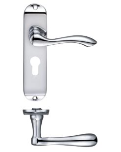 Arundel Lever Euro Lock (47.5mm c/c) Furniture - Short Plate 175 x 42mm