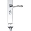 Arundel Lever Bathroom (57mm c/c) Furniture - Long Plate