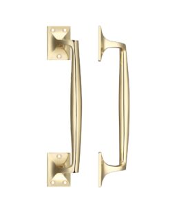 Pull Handle on Square Rose