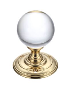 Glass Ball Mortice Knob - 55mm