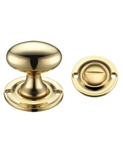 Oval Thumb Turn with Coin Release - 5mm spindle