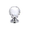 Polished Chrome / White Glass