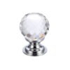 Polished Chrome / White Glass