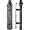 Round Pull Handle on Backplate 304mm x 63mm - 2.5mm