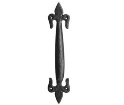 Antique Fleur De Lys Cabinet Handles