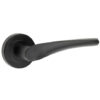 Technical Drawing Twirl Black Door Handle