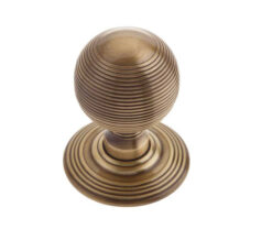 Jedo Reeded Mortice Door Knobs 62mm