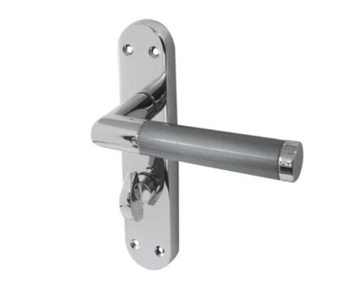 Jedo Mitred Suite Lever on Plate