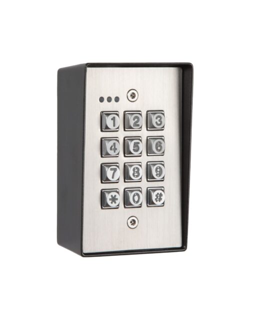 Internal/Extenal Heavy Duty Stainless Steel Access Keypad with Latching Feature