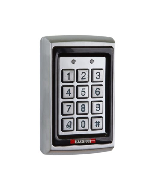 Keypad with Electroplated Anti Vandal Case (Proximity Reader) - External if used with Rainshield
