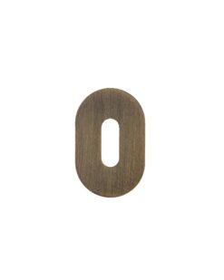Standard Profile Escutcheon - Rosso Mini - 50 x 32 x 3