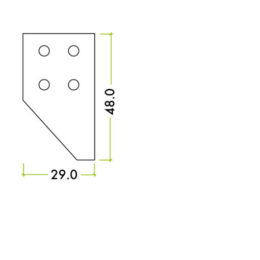 Sash Strike Plate for Sash Stop