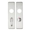 Cover plate for 19 mm RTD Lever on Short Backplate - Din Bathroom/78mm Centres - 45mm x 180mm