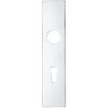 Spare Push on Euro Profile Backplate for Aluminium - 72mm - Long Backplate