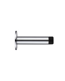 Door Stop - Cylinder with Rose 70mm - Face Fix