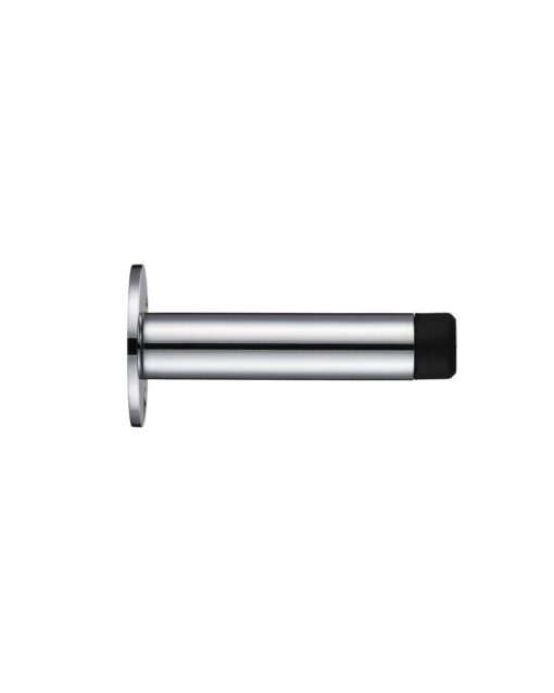 Door Stop - Cylinder with Rose 70mm - Face Fix