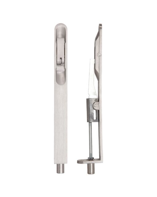 Lever action flush bolt - 20 x 200mm - radius