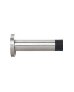 Door stop - cylinder - 70mm projection with rose