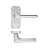 Contract Aluminium Lever on Latch Backplate