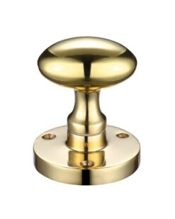 Zoo Oval Mortice Knob 60.5mm rose dia