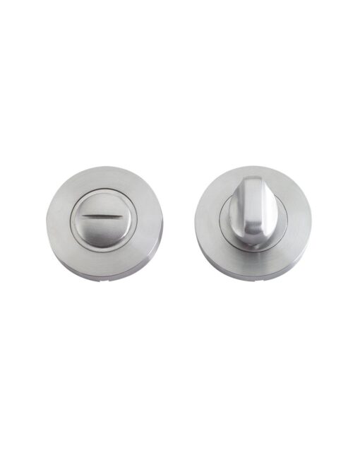 Turn and Release complete with escutcheon and 5mm spindle - 52mm Rose - Grade 304