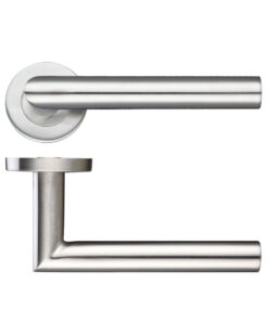 19mm Mitred Lever - Push On Rose - 52mm Dia - Grade 201