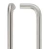 19mm D Pull Handle - 425mm Centers - Grade 201 - Bolt Through Fixings