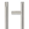 19mm Guardsman Pull Handle - 600mm - Grade 201 - Bolt Through Fixings
