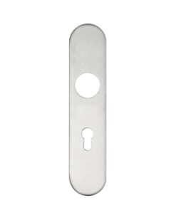 Radius Cover plate for 19 mm and 22mm RTD Lever on Backplate - Din Euro Profile/72mm Centres