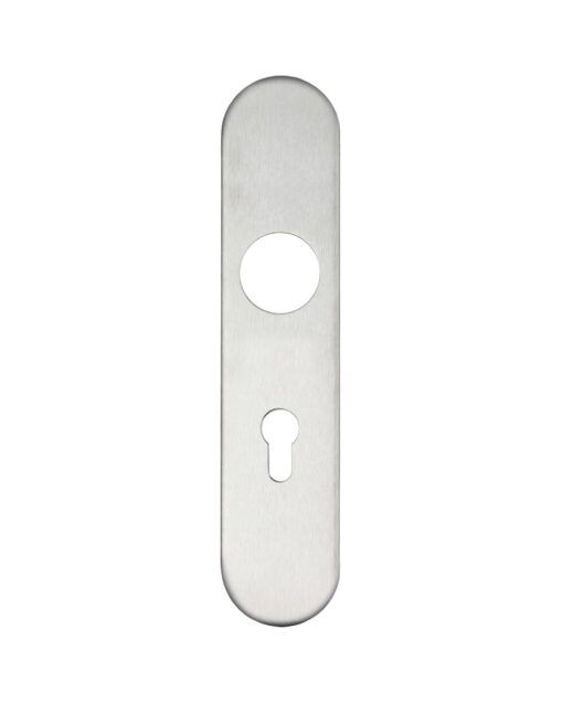 Radius Cover plate for 19 mm and 22mm RTD Lever on Backplate - Din Euro Profile/72mm Centres