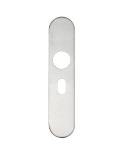 Radius Cover plate for 19 mm and 22mm RTD Lever on Backplate - Oval Profile 48.5mm