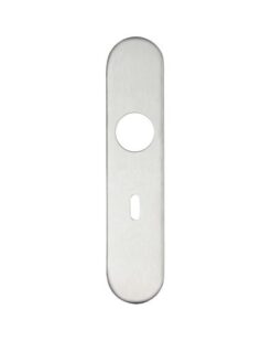 Radius Cover plate for 19 mm and 22mm RTD Lever on Backplate - Lock 57mm