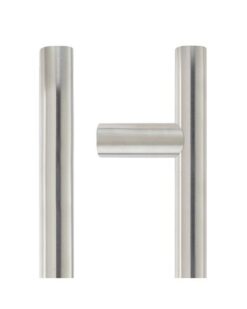 19mm Guardsman Pull Handle - 600mm Centers - Grade 304 - Bolt though Fixings