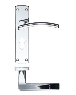 Toledo lever on euro backplate