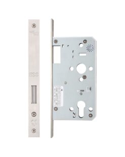 Din euro deadlock - backset 60mm - Single throw