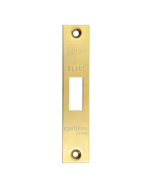 Square Forend, Strike and Escutcheon Pack t/s ZFB02 Fire Brigade Lock