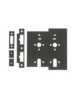 2mm Thick Flexifire with self-adhesive to suit 72mm x 60mm Zoo Din Lock