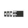 2mm Universal Tubular Latch Intumescent to suit 4" and 5" Tubular Latches
