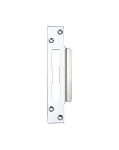 Spare Extended Tongue Strikes for UK Locks C/W fixing Screws