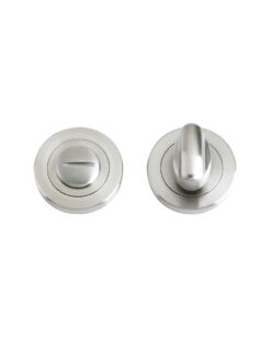 Turn and Release complete with escutcheons and 5mm spindle 50mm dia